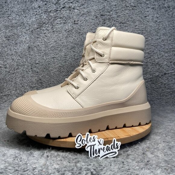 UGG Neumel High Weather Hybrid Waterproof Boot Size 12 Men Birch 1158208 - Picture 4 of 8